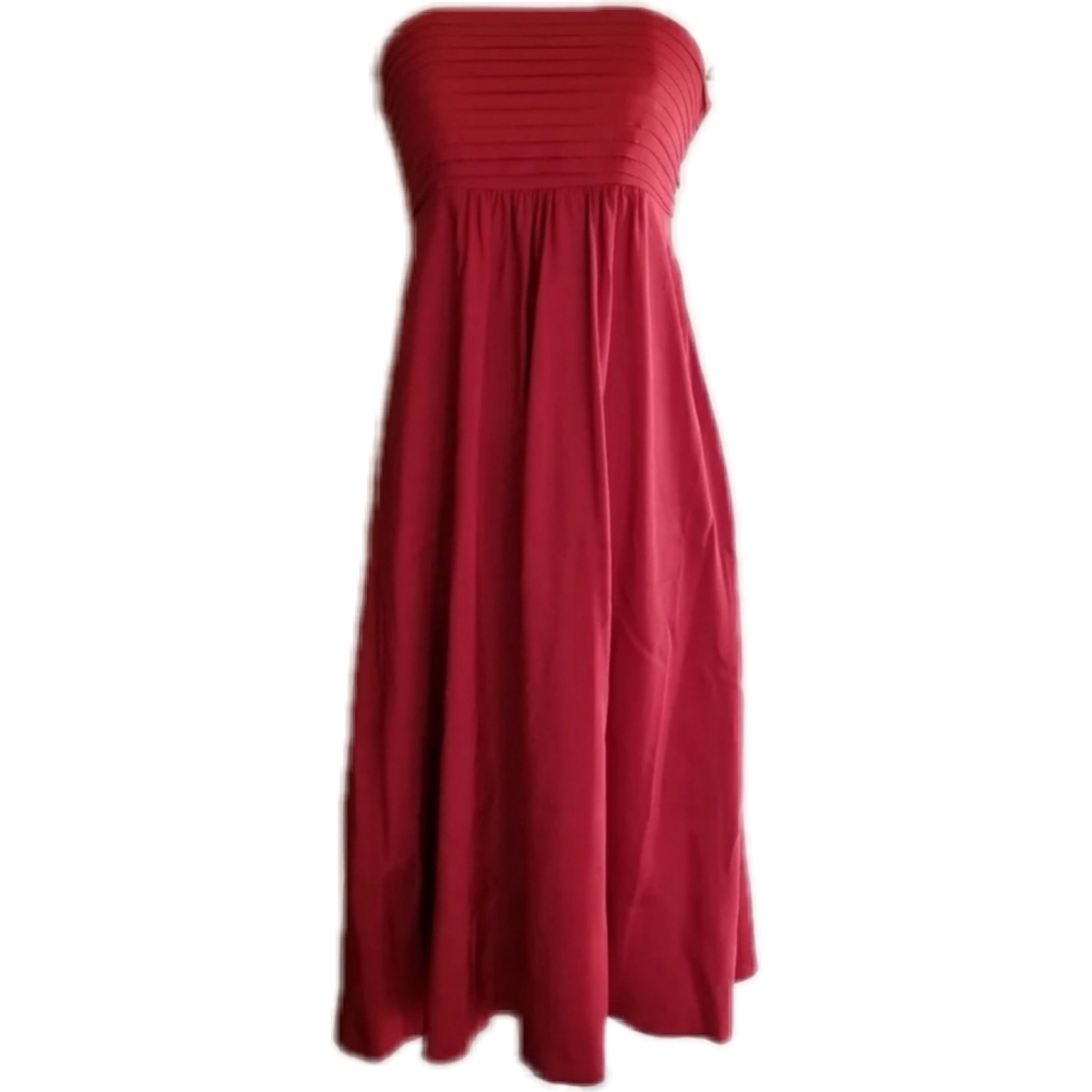 Strapless summer dress